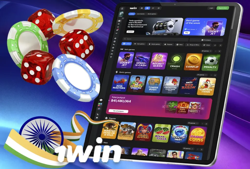 1win India online casino games
